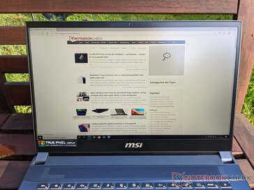 MSi Creator 15 - Außeneinsatz