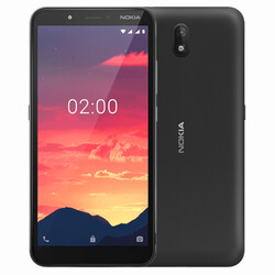 Das Nokia C2 kommt in grün und schwarz (Bild: Nokia/HMD Global)