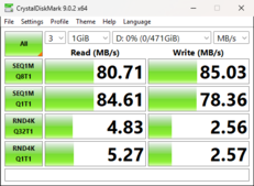Im Lexar-Lesegerät wird die Adata-SD-Express auf UHS-I gebremst und ist nichtmal besonders schnell.