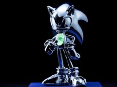 Die riesige Sonic-Figur zum 35. Jubiläum