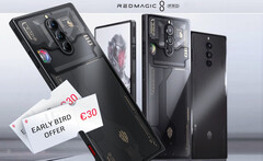 RedMagic 8 Pro Early Bird: Flaggschiff-Gaminghandy in Matte mit Snapdragon 8 Gen 2 für 619 Euro, Void für 769 Euro abstauben.