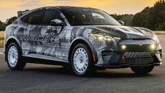 Ford Mustang Mach-E Rally: E-Crossover als Rally-Rabauke fürs raue Gelände.
