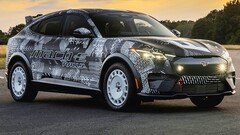 Ford Mustang Mach-E Rally: E-Crossover als Rally-Rabauke fürs raue Gelände.