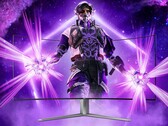 Der neueste OLED-Monitor von AOC setzt auf ein stark gekrümmtes 45 Zoll Panel. (Bild: AOC)