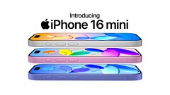 Wird leider ein Traum bleiben: Das iPhone 16 Mini, das hier im Rendervideo zu sehen ist, existiert leider in Realität nicht. (Bildquelle: @asherdipps)