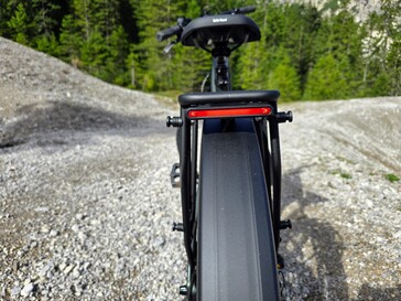 Geschütztes Rücklicht mit Bremslichtfunktion