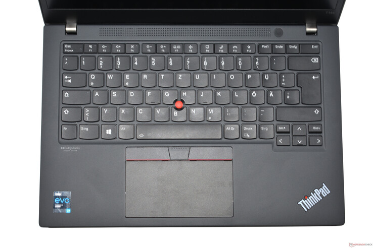 Lenovo ThinkPad T14s G2: Tastaturbereich
