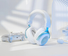 Das Headset verfügt über 50-mm-Dynamiktreiber, virtuellen 7.1-Surround-Sound und ein Dual-Mikrofonsystem mit Umgebungsgeräuschunterdrückung.