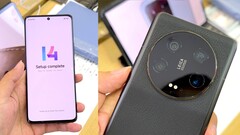 Der untere Rand am Xiaomi 13 Ultra Display ist nicht gerade ultradünn geworden, wie manche in sozialen Netzen kritisieren. (Bild: Techdroider).