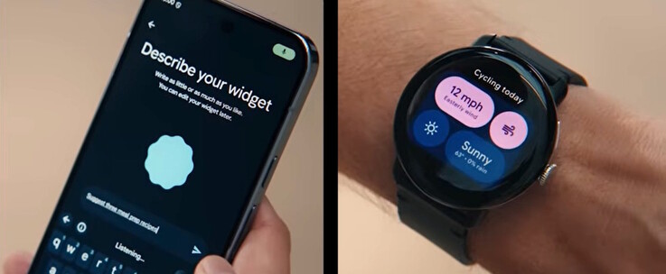 Gemini Intelligence für Android kann anhand gesprochener Beschreibungen benutzerdefinierte Widgets erstellen