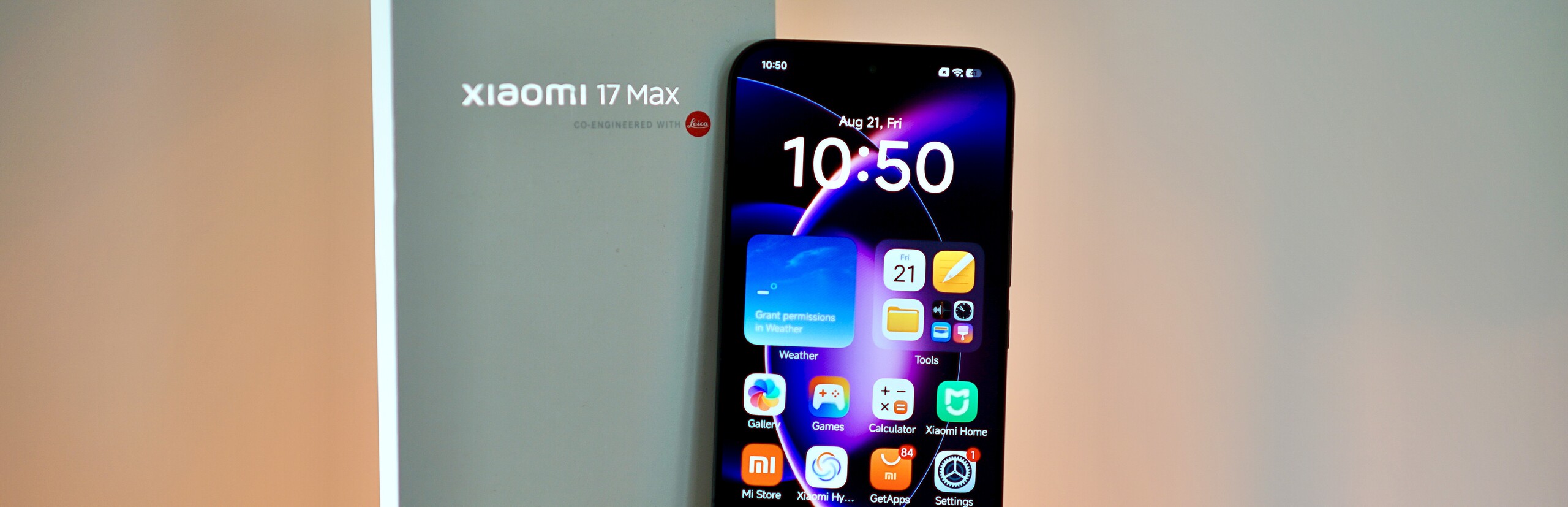 Im Test: Xiaomi 17 Max.