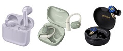 Die neuen Kopfhörer von JVC Kenwood: HA-A4T, HA-NP80T und HA-FW5000T (von links nach rechts)