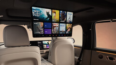 Luxus in der zweiten Reihe: Die Passagiere genießen im Li i6 Nappa-Ledersitze mit Belüftung, Heizung und der optionalen 21,4-Zoll Rear Entertainment Screen-Erweiterung (Bild: Li Auto).