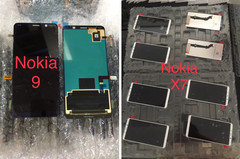 Geleakte Displaypanels sollen das Aussehen von Nokia X7 und Nokia 9 verraten.