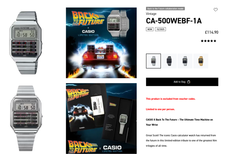 (Image source: Casio UK)