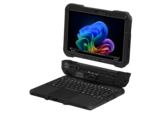 Das Panasonic Toughbook G3 mit seiner abnehmbaren Tastatur