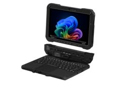 Das Panasonic Toughbook G3 mit seiner abnehmbaren Tastatur