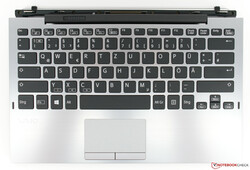 Das Tastatur-Dock des Vaio A12