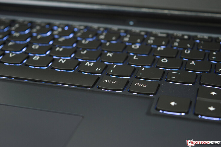 Tastatur des Legion 5 17 (Bild: Eigenes)