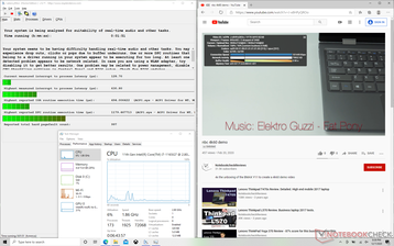 Reibungslose 4K-UHD-Videowiedergabe mit nur 2 Dropped Frames während unseres YouTube-Tests. Die GPU-Auslastung liegt bei 31% im Vergleich zu ~ 50% bei Ice Lake-Maschinen