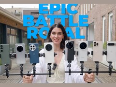 Abgesehen vom Samsung Galaxy S25 Ultra sind alle getesteten Smartphones abgebildet (Bildquelle: Versus, bearbeiteter Screenshot)