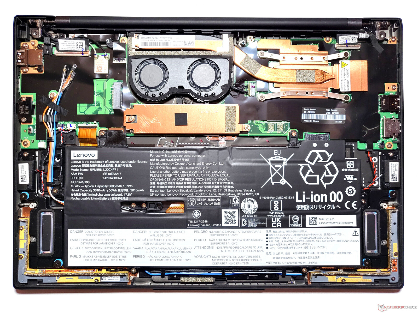 Chargeur USB-C 45 watts original pour Lenovo ThinkPad P16 Gen 1