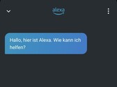 Neu ist zum Beispiel, dass jetzt auch über Chat-Nachrichten mit Alexa kommuniziert werden kann.