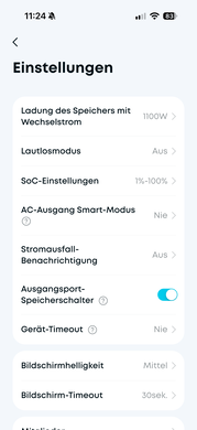 Einstellungen