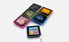 Der iPod Nano der sechsten Generation wurde von einigen Nutzern als Uhr getragen, Jahre vor der Apple Watch. (Bild: Apple)