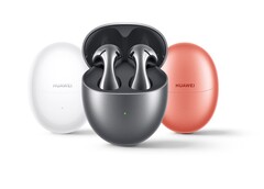 Die Huawei FreeBuds 5 werden in drei Farben angeboten, Orange gibts exklusive im Huawei Store. (Bild: Huawei)