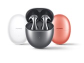 Die Huawei FreeBuds 5 werden in drei Farben angeboten, Orange gibts exklusive im Huawei Store. (Bild: Huawei)