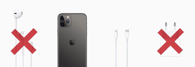 Der Lieferumfang des iPhone 12 wird wohl deutlich kleiner ausfallen als noch beim iPhone 11. (Bild: Apple)