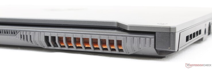 Rückseite: Keine Anschlüsse