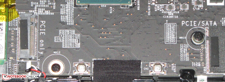Eine zweite NVMe-SSD könnte eingebaut werden