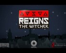 Reigns: The Witcher erscheint am 25. Februar. (Bildquelle: DevolverDigital via YouTube)
