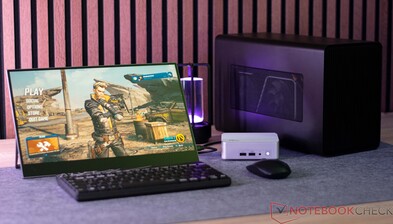 Intel NUC 13 Pro Desk Edition Kit mit Razer Core X und Nvidia GeForce RTX 3060 Ti