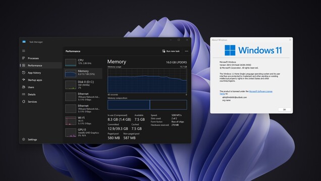 Windows 11 benötigt nach dem Update auf 26H2 möglicherweise weniger Arbeitsspeicher