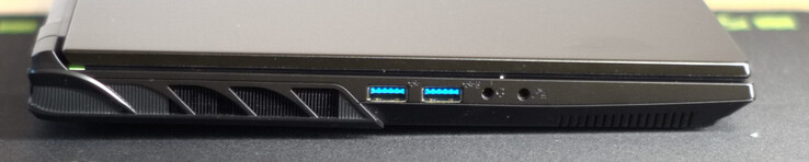 2 mal USB-Typ-A 3.2 Gen1, Kopfhörerausgang (4-Polig für Headsets), 2-in-1-Audio (Mikrofoneingang oder S/PDIF optisch)