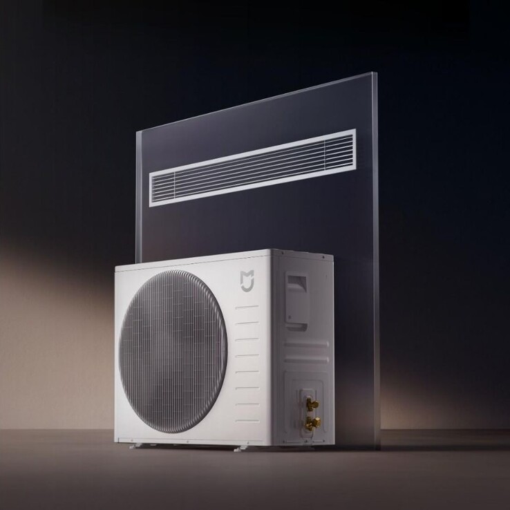 Der Xiaomi Mi Home Central Air Conditioner mit leistungsstarker Kanaleinheit.