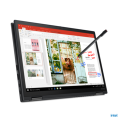 Lenovo ThinkPad X13 Yoga: Convertibles bekommen einen Fingerabdruck-Sensor im Power-Button