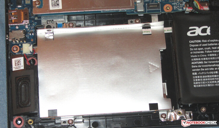 Ein 2,5-Zoll-Speichermedium könnte ebenfalls verbaut werden