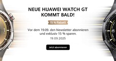 Huawei kündigt den nahenden Launch der Watch GT 6 Serie an. (Bildquelle: Huawei)