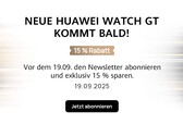 Huawei kündigt den nahenden Launch der Watch GT 6 Serie an. (Bildquelle: Huawei)
