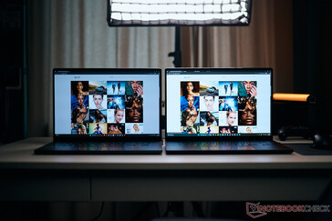 Asus ROG Zephyrus G16 (links) vs. ProArt P16 (rechts)