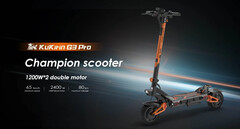 Den KuKirin G3 Pro und weitere E-Scooter gibt es aktuell bei Geekbuying im Angebot. (Bild: Geekbuying)