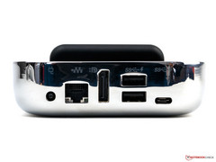 HP Tisch-Dockingstation: Rückansicht