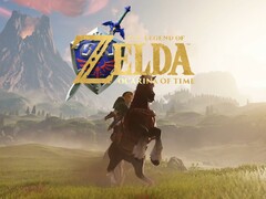 Link und Epona im Zelda Ocarina of Time Remake