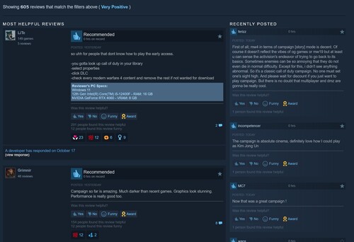 Call of Duty: Modern Warfare 4 Steam Steam-Reviews