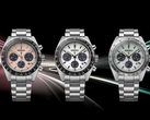 Abgebildet (von links nach rechts): Seiko SSC963, SSC961, und SSC965.