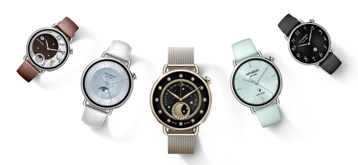 Xiaomi sells the Watch S4 41 mm with multiple finishes in China. (Image source: Xiaomi)
